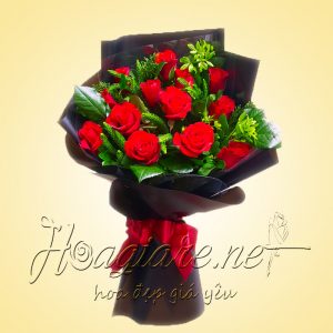 bó hoa tình yêu - hoa valentine