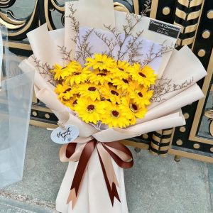 Bó hoa sáp Nắng vàng Sbs072